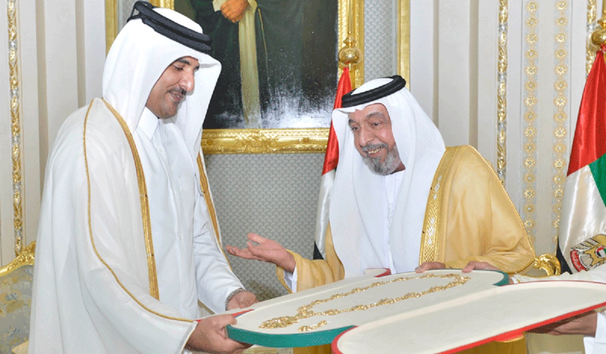 HH The Amir Mourns Death of HH Sheikh Khalifa bin Zayed Al Nahyan